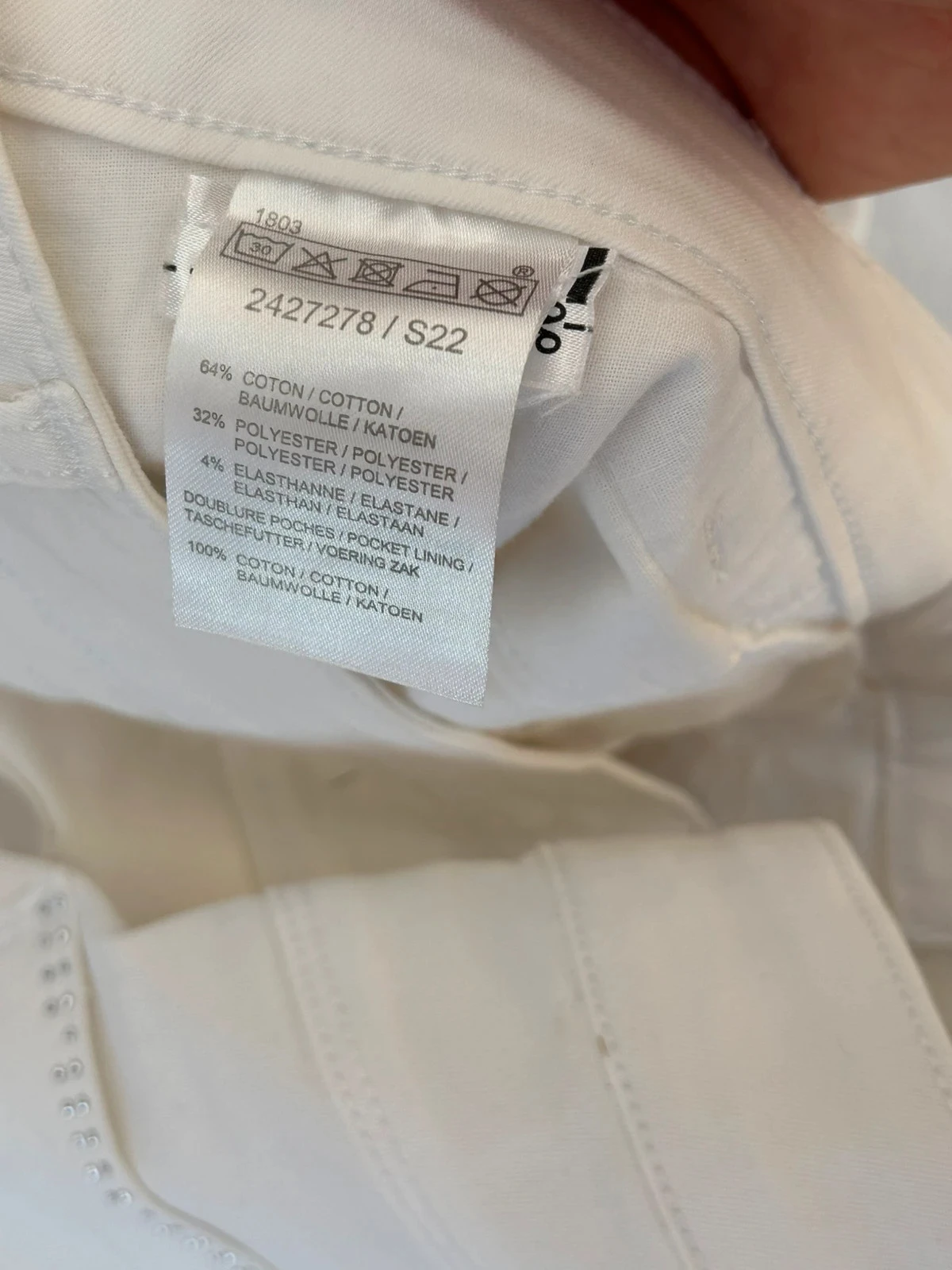 Pantacourt 48/4XL nieuw wit dames – photo 4
